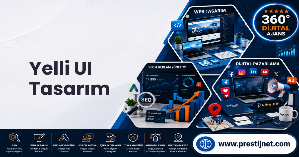 Yelli UI Tasarım