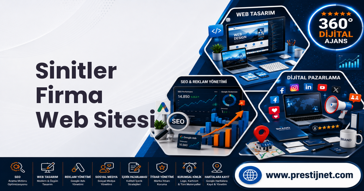 Sinitler Firma Web Sitesi