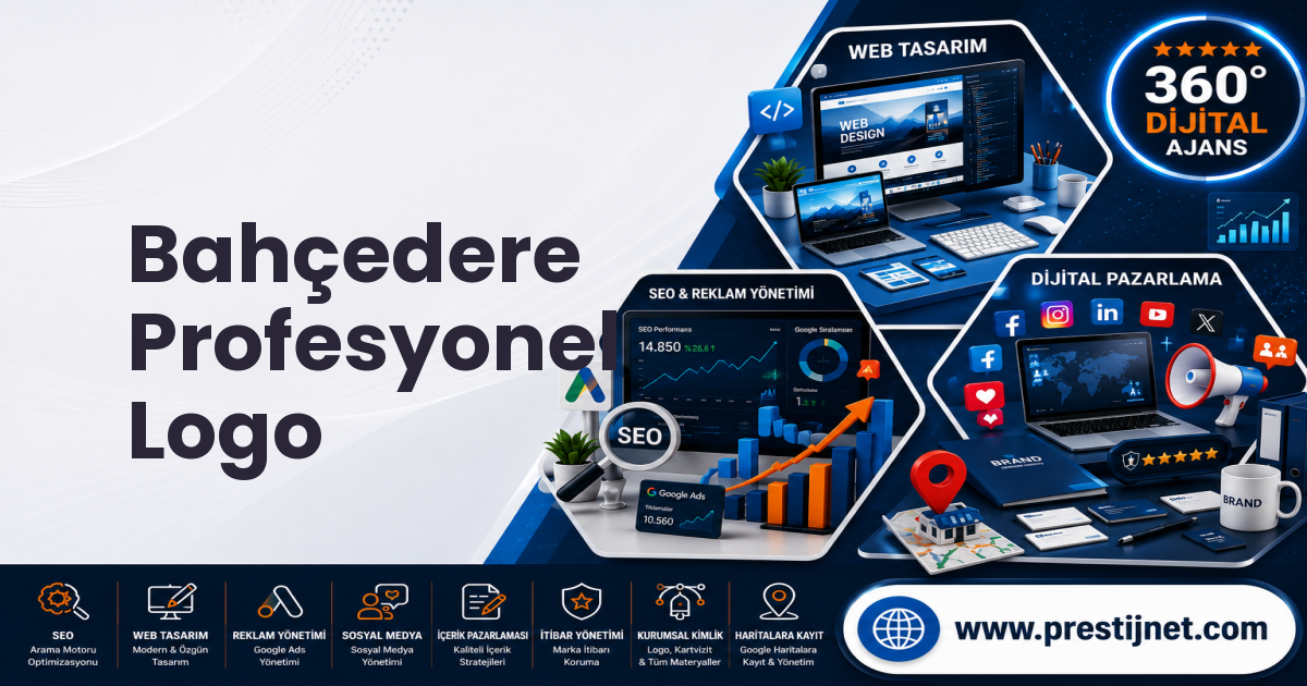 Bahçedere Profesyonel Logo