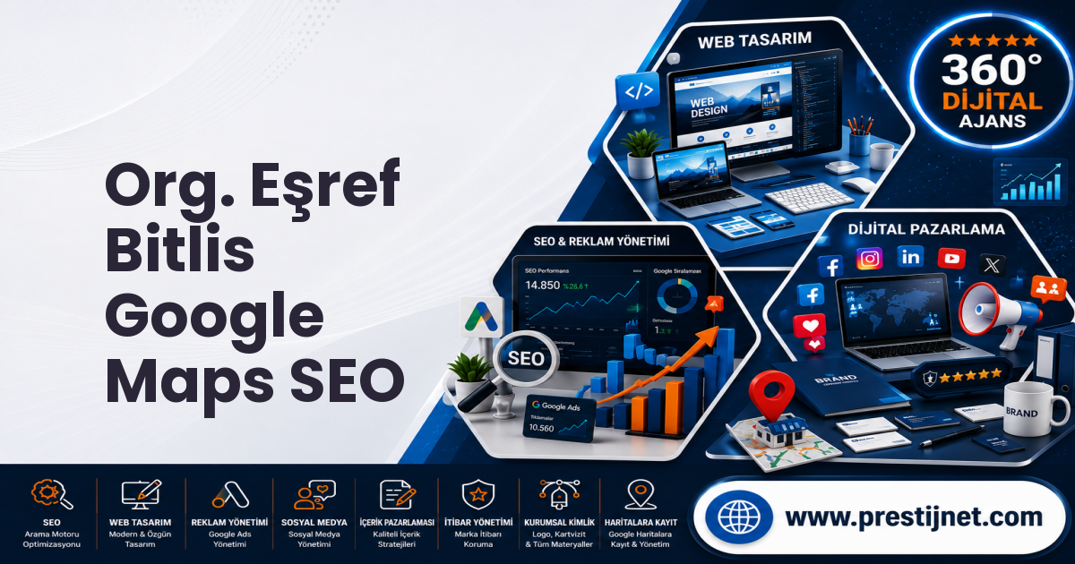 Org. Eşref Bitlis Google Maps SEO