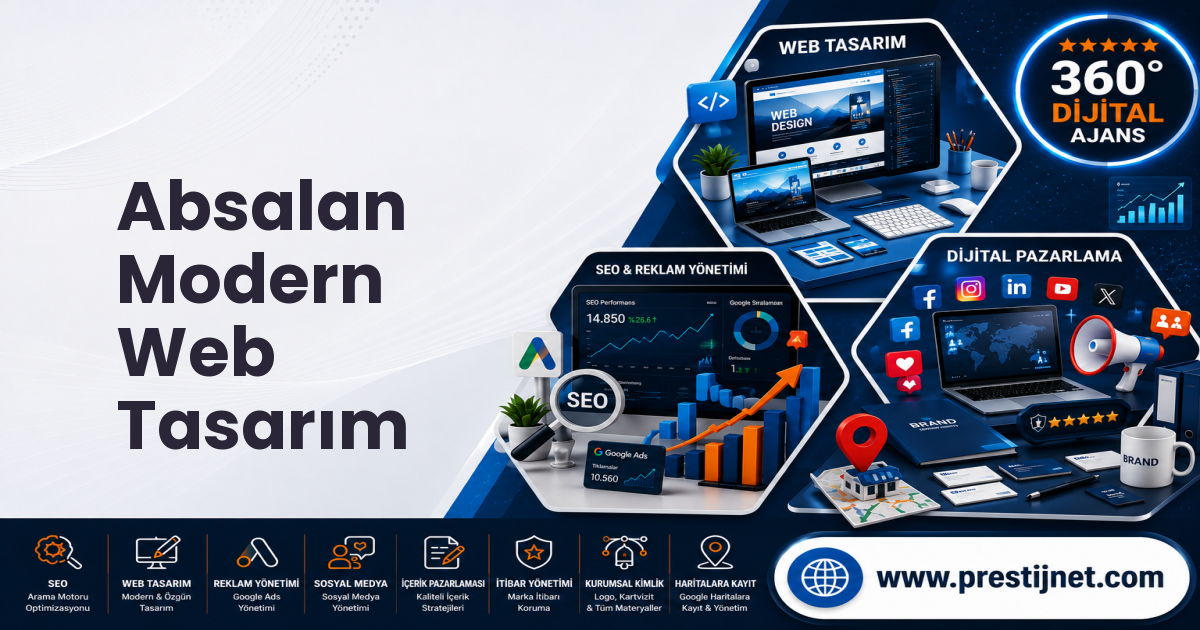 Absalan Modern Web Tasarım