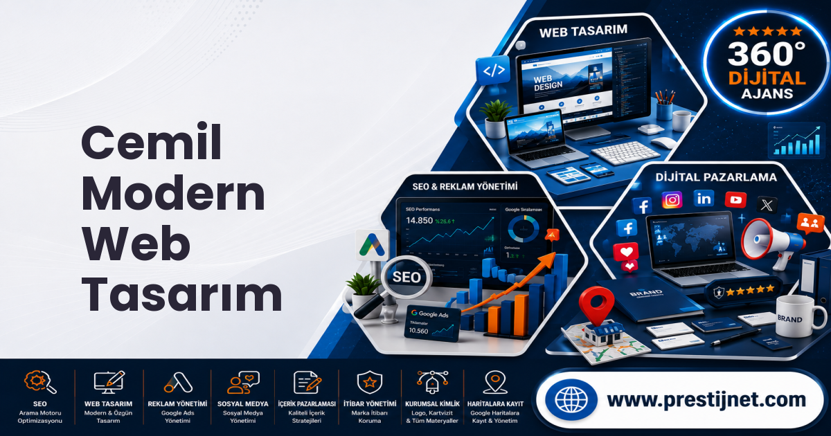 Cemil Modern Web Tasarım