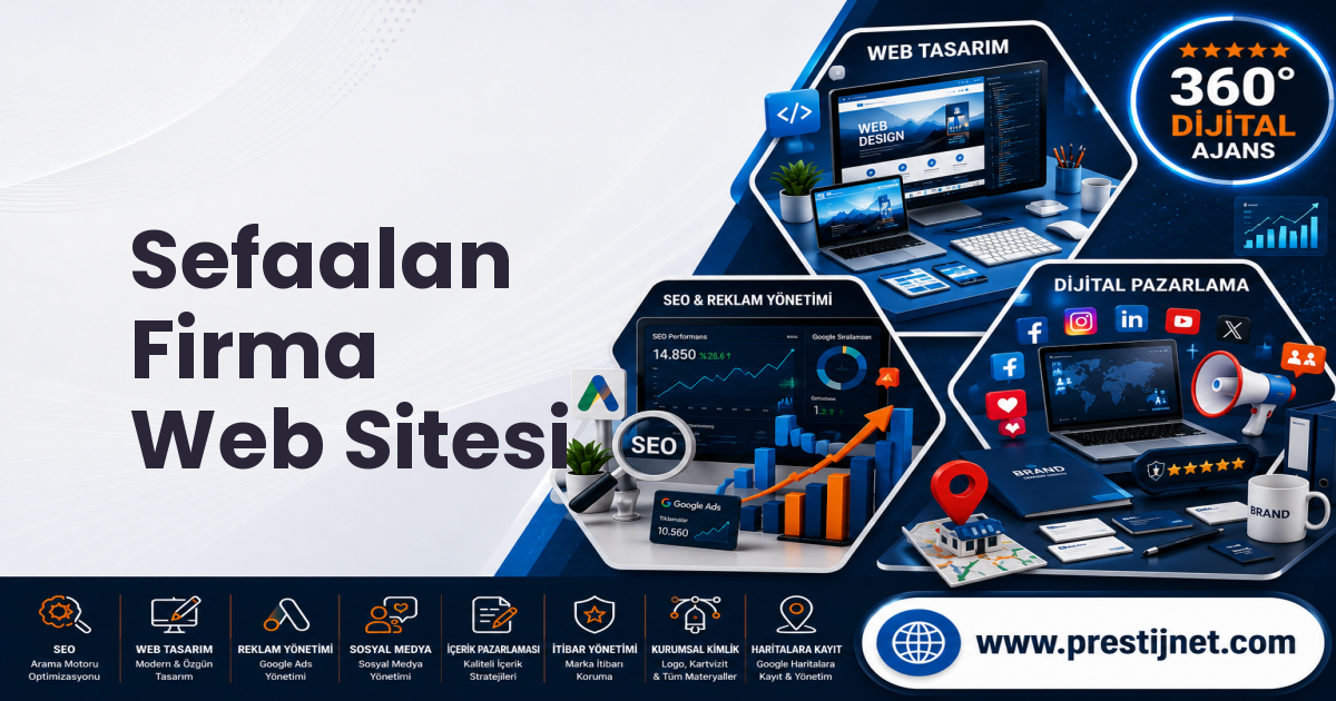 Sefaalan Firma Web Sitesi