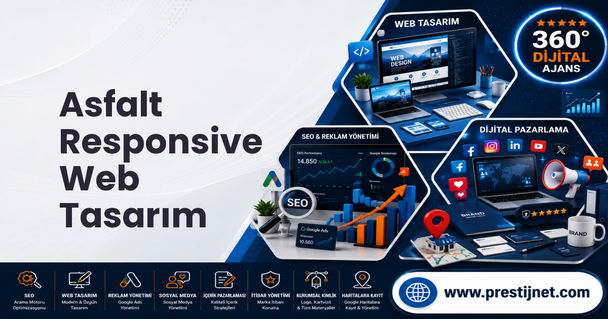 Asfalt Responsive Web Tasarım