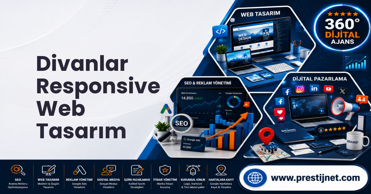 Divanlar Responsive Web Tasarım