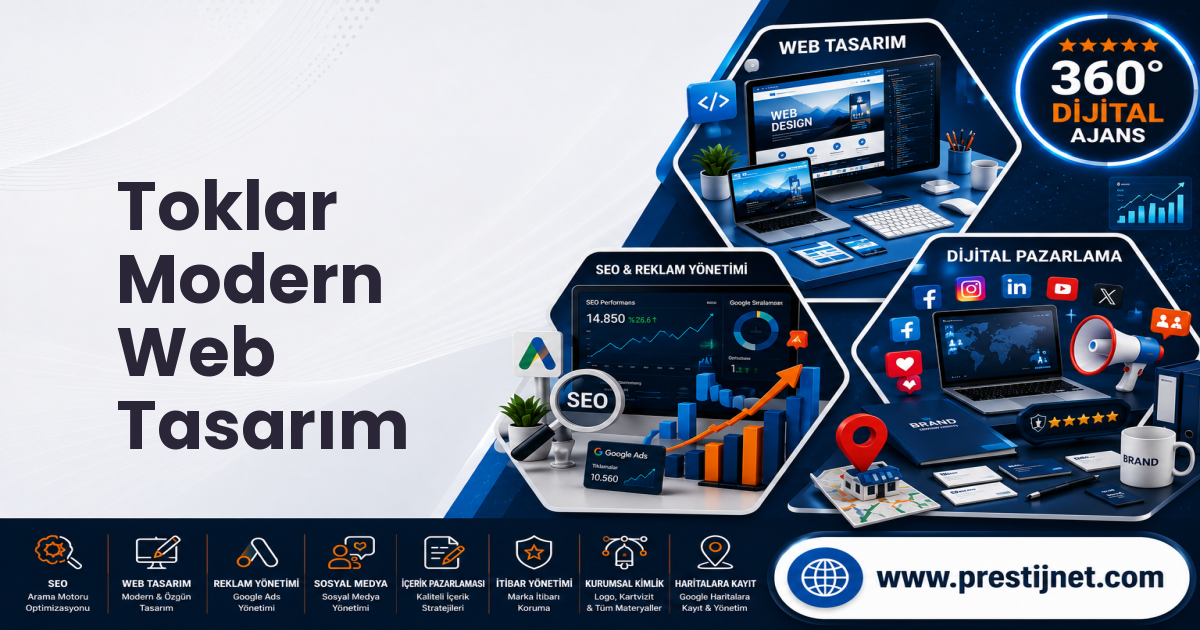 Toklar Modern Web Tasarım