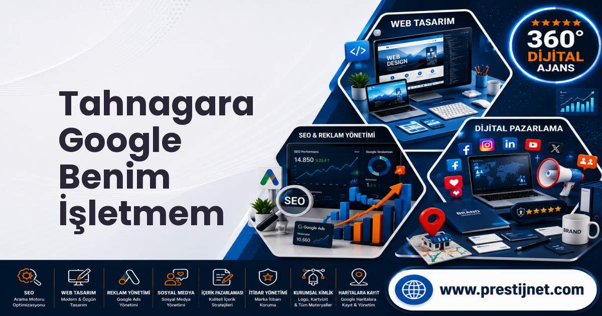Tahnagara Google Benim İşletmem