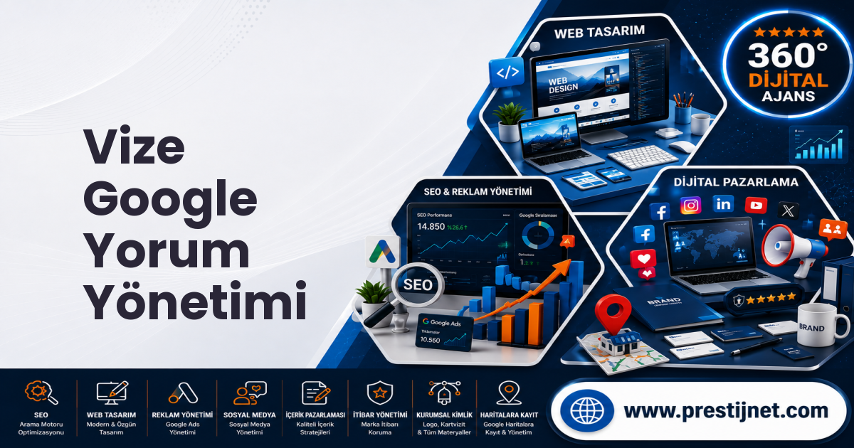 Vize Google Yorum Yönetimi