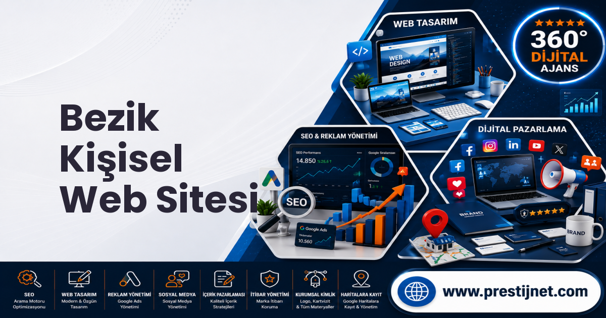 Bezik Kişisel Web Sitesi