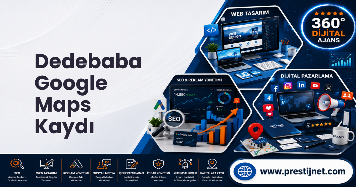 Dedebaba Google Maps Kaydı