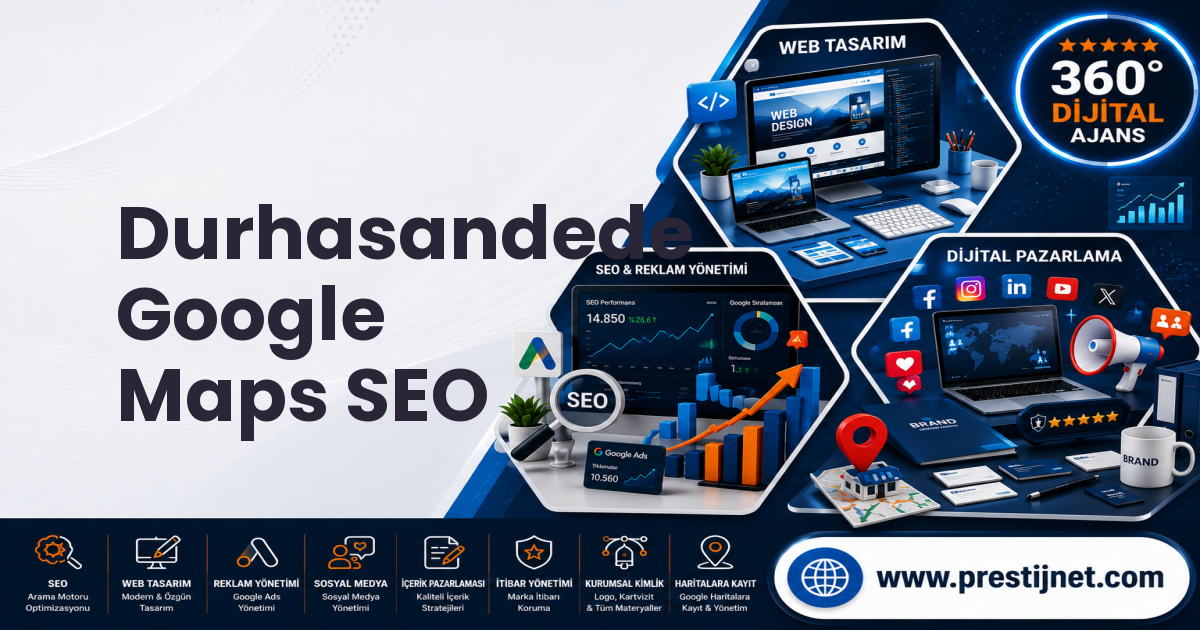 Durhasandede Google Maps SEO