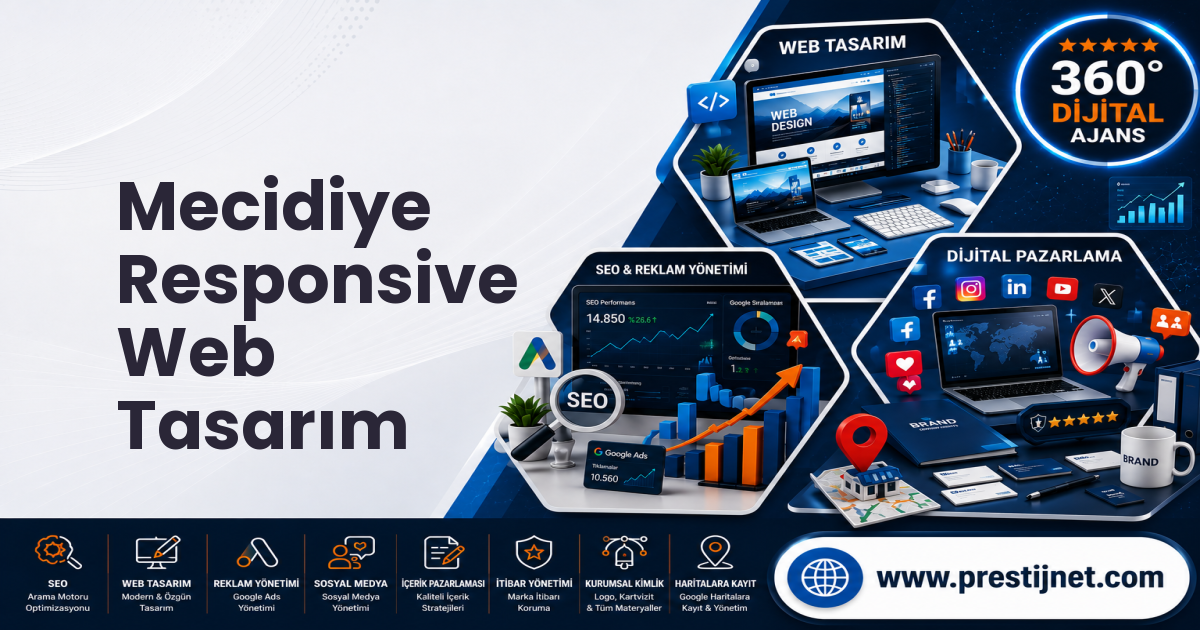 Mecidiye Responsive Web Tasarım