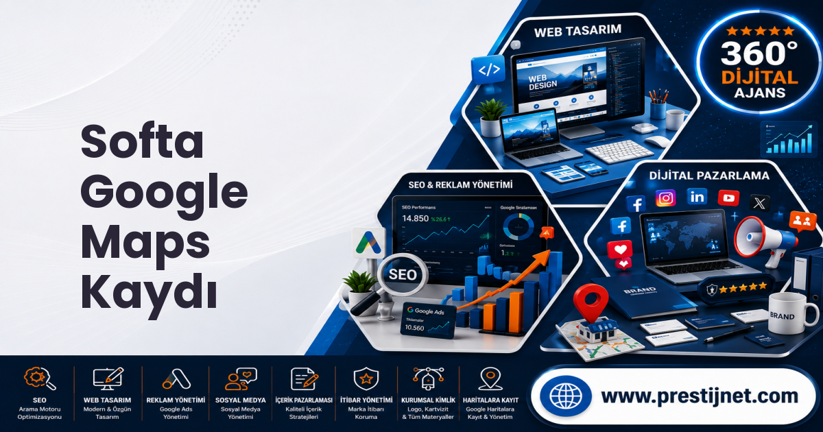 Softa Google Maps Kaydı